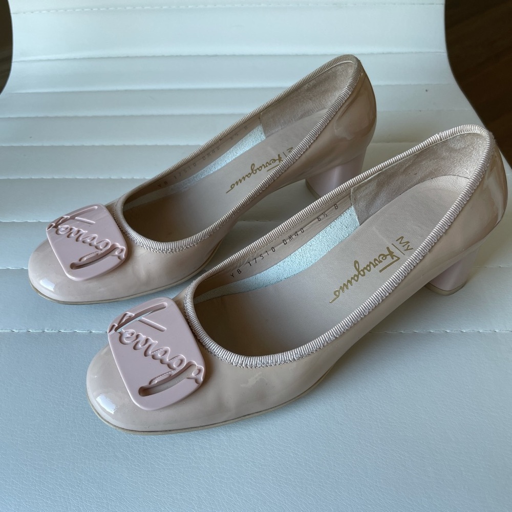 My Ferragamo pink flats